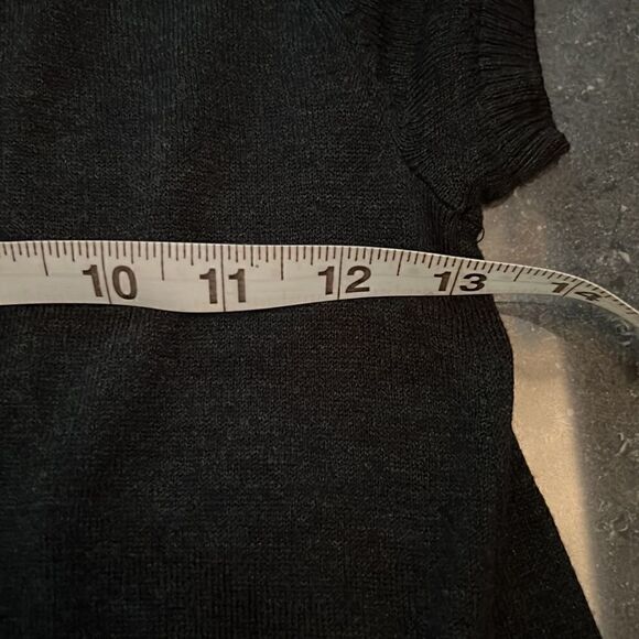 Dark Grey Size 2 Lululemon Scoop Neck Swing Tee - Picture 3 of 3